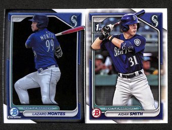 2024 Bowman:  Lazaro Montes & Aidan Smith {1st}