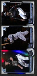 2023 Bowman Chrome: Karson Milbrandt , Bryan De La Cruz, Jazz Chisholm 'Black & 1st' Editions