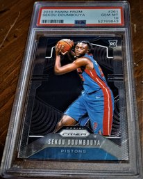 Sekou Doumbouya:  PSA 'Gem Mint' 10 {Rookie Card}