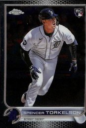 2022 Topps Chrome:  Spencer Torkelson {RC}...'Black' Parallel