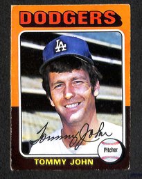 1975 Topps:  Tommy John