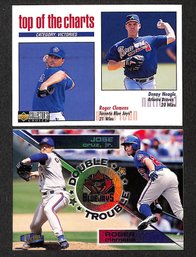 1997 Fleer & 1998 Upper Deck:  Roger Clemens