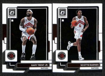 2022-23 Panini - Donruss Optic Basketball:  Gary Trent Jr,. & Scottie Barnes