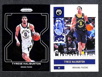 2021-22 Panini Chronicles & Prizm:  Tyrese Haliburton