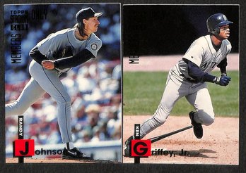 1994 Topps Stadium Club Series:  Randy Johnson & Ken Griffey, Jr.