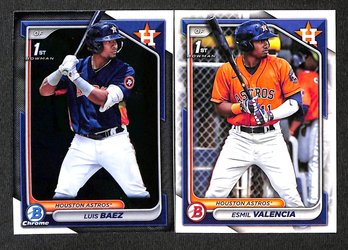 2024 Bowman:  Luis Baez & Valdez & Esmil Valdez {Bowman 1st}