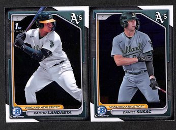 2024 Bowman:  Ramon Landaeta {1st} & Daniel Susac