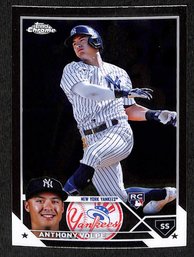 2023 Topps Chrome:  Anthony Volpe {Rookie Card}