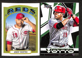 2021 Topps Heritage & Topps Fire:  Joey Votto