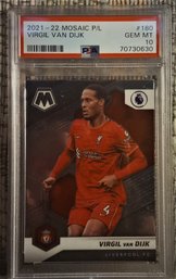 PSA Gem Mint '10'!! - Virgil Van Dijk...{Netherlands Defender}