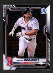 2021 Bowman Chrome:  Xander Bogaerts