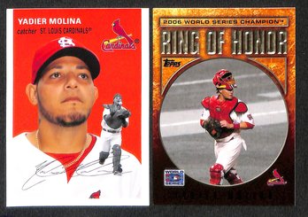 2009 & 2012 Topps:  Yadier Molina