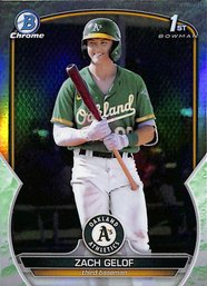 2023 Bowman Chrome:  Zach Gelof 'Lunar Glow' Edition