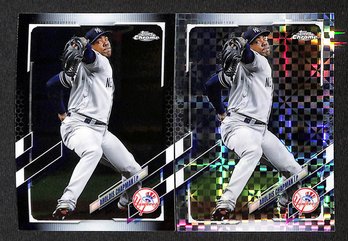 2021 Topps Chrome:  Aroldis Chapman {1 Refractor}