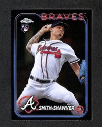 2024 Topps Chrome:  AJ  Smith-Shawter {RC}