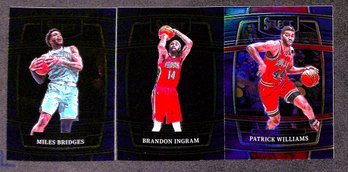 2021-22 Panini Select:  Miles Bridges, Brandon Ingram & Patrick Williams