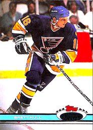 1990-91 Topps Stadium Club:  Brett Hull