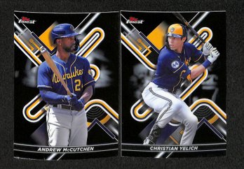 2022 Topps Finest:  Andrew McCutcheon & Christian Yelich