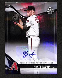 2021 Bowman Platinum:  Bryce Jarvis {Certified Autograph}