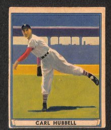 1941 Play Ball:  Carl Hubbell {Error Card}