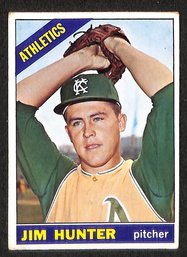 Topps 1966:  Jim 'Catfish' Hunter {Error Card}