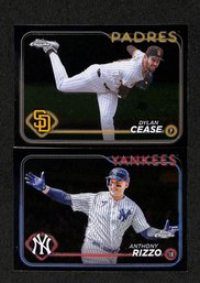 2024 Topps Chrome:  Dylan Cease  & Anthony Rizzo