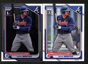 2024 Bowman:  Diego Benetiz {Bowman 1st}...includes A Black Parallel