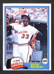 1981 Topps:  Eddie Murray