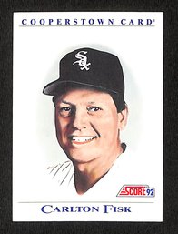 1992 Score:  Carlton Fisk {Hall Of Fame}