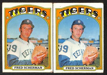 1972 Topps:  Fred Scherman