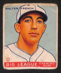 1933 Topps:  Walter French