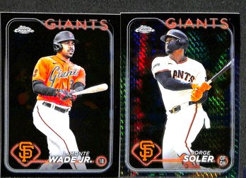 2024 Topps Chrome: Lamonte Wade, Jr. & Jorge Soler {2-Card Lot}