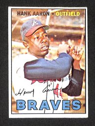 1967 Topps:  Hank Aaron