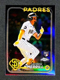 2024 Topps Chrome:  Jackson Merrill {RC}