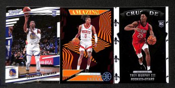 2021 Panini Chronicles Prestige/Illusions: Jonathan Kuminga {RC}, Jalen Green & Trey Murphy III {RC}