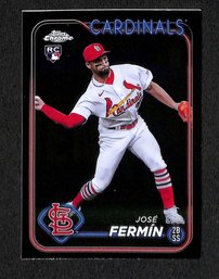 2024 Topps Chrome:  Jose Fermin {RC}