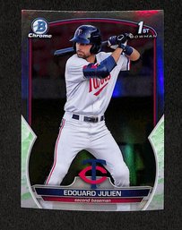 2024 Bowman:  Edouard Julien {1st}...Lunar Glow Edition