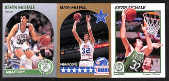 1990-91 NBA Hoops:  Kevin McHale {3-Card Lot}