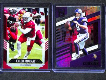 2021 Panin Score & 2022 Panini Donruss Elite: Kyler Murray & Kirk Cousins