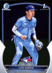 2023 Bowman Chrome:  Luis Garcia:  'Black Parallel'