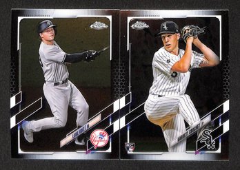 2021 Topps Chrome:  Luke Voit & Garrett Crochet {RC}