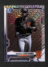 2021 Bowman:  Marco Luciano {Mojo Refractor}