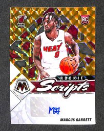 2021-22 Panini Mosaic:  Marcus Garrett {Certified Autograph}