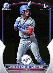 2023 Bowman Chrome:  Mairoshendrick Martinus {1st}