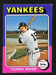 1975 Topps:  Thurman Munson