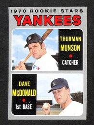 Topps 1970:  Thurman Munson {RC}