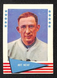 1961 Fleer:  Art Nehf