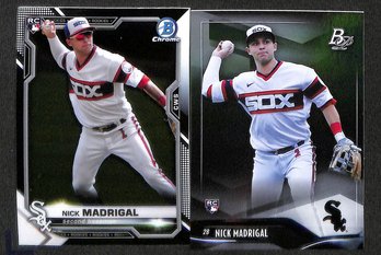 2021 Bowman Chrome & Platinum:  Nick Madigral { 2 X RC}