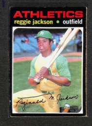 1971 Topps:  Reggie Jackson