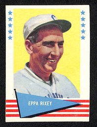 1961 Fleer:  Epa Rixey